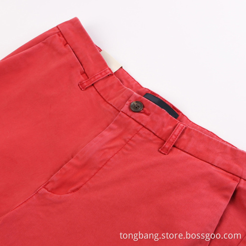Man's Slim Fit Chino Shorts